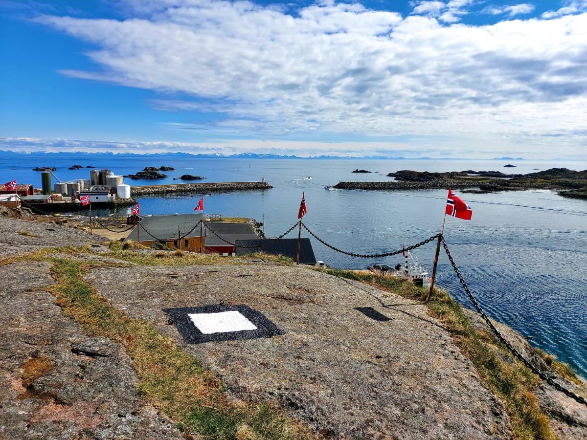 Solrik beliggenhet i Lofotens største fiskevær Villa Ballstad Eksteriør bilde